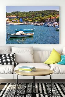 Postermanya (pster15136) Ayvalık Manzara Kanvas Tablo 3 40 x 60