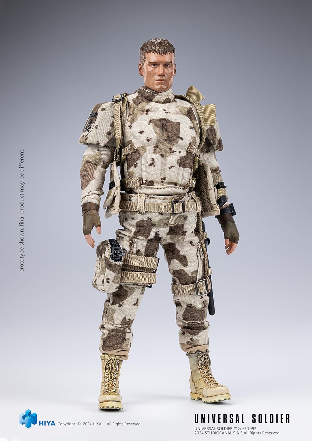 Hiya Toys Universal Soldier: Andrew Scott Exquisite Super Series Previews Exclusive 1:12 Scale Action Figure