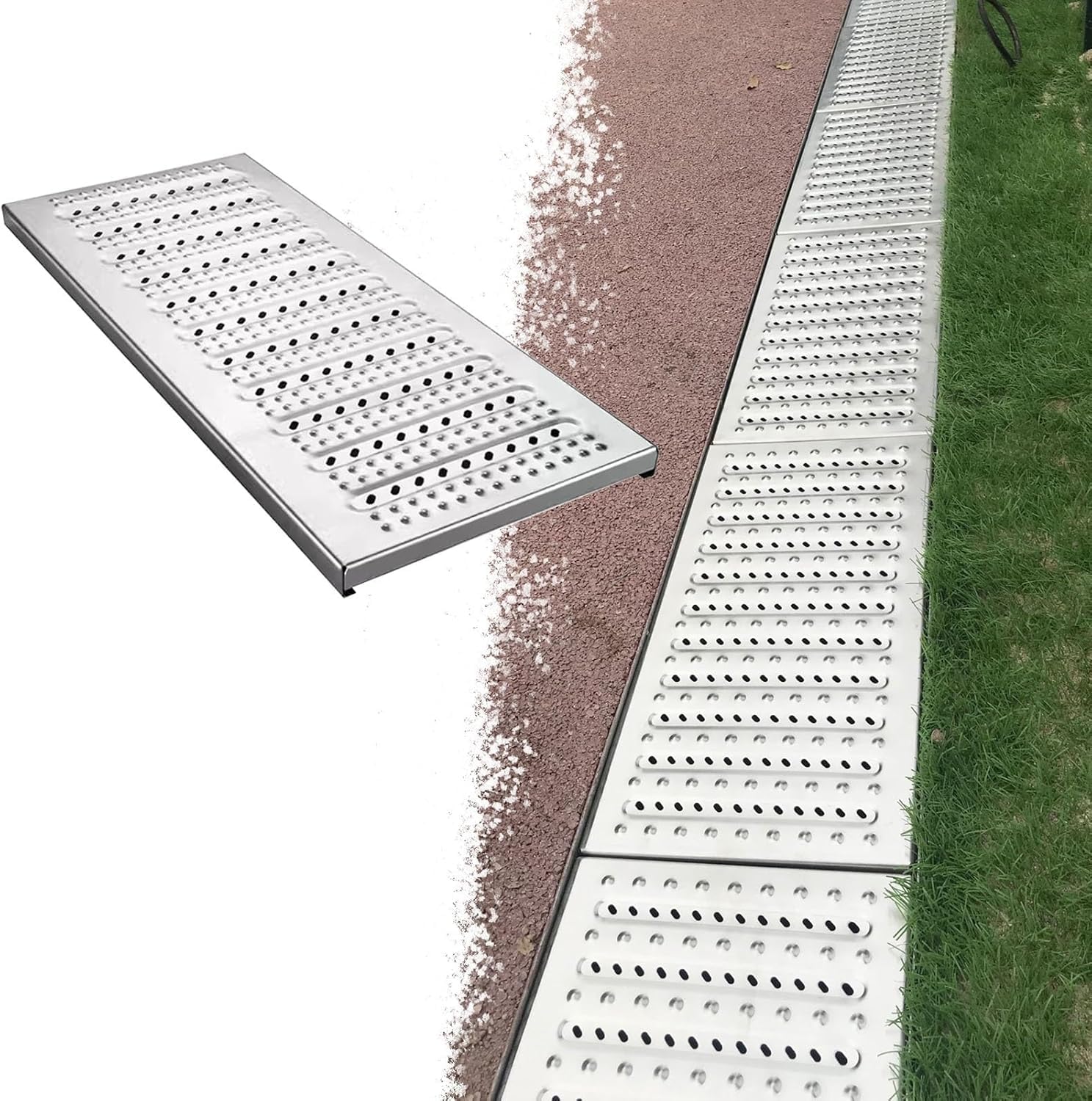 Grille en acier inoxydable pour protéger le sous-sol et les abords de maison