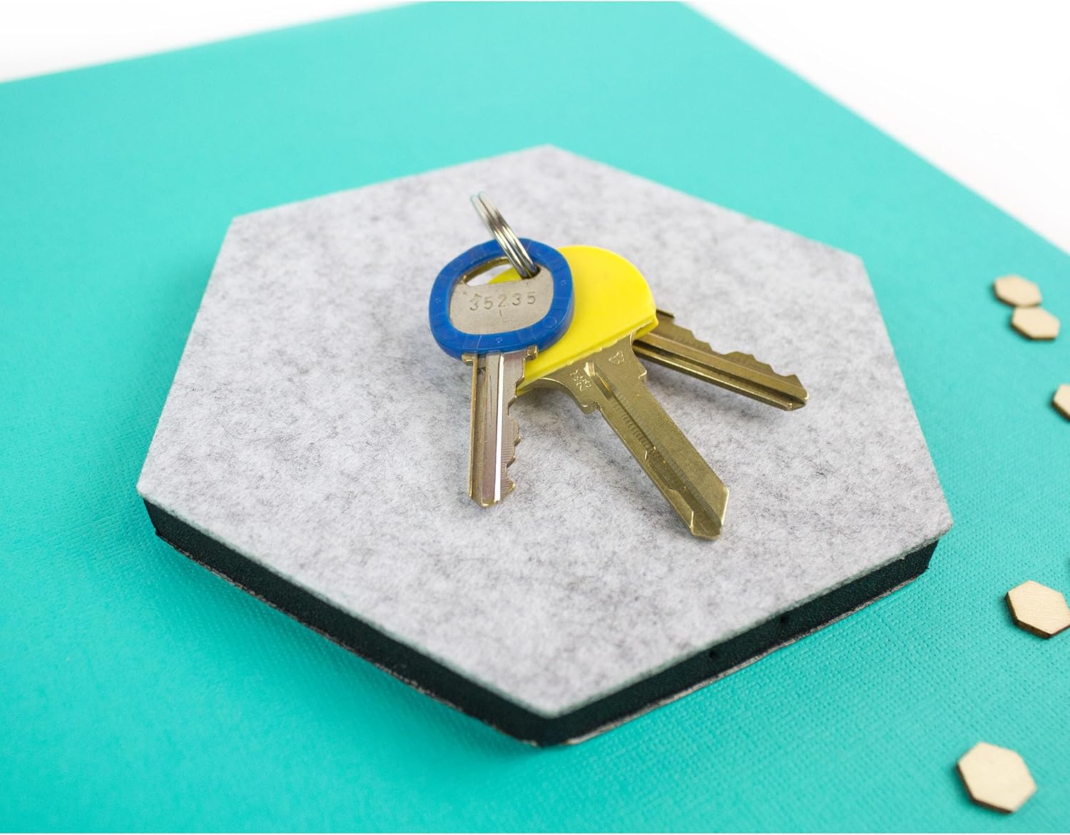 Lucky Line Key Identifier Large, 150 Count Box, Assorted Colors (16615)