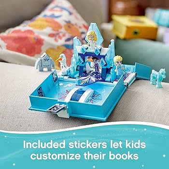 Amazon.com: LEGO Disney Frozen 2 Elsa and The Nokk Storybook