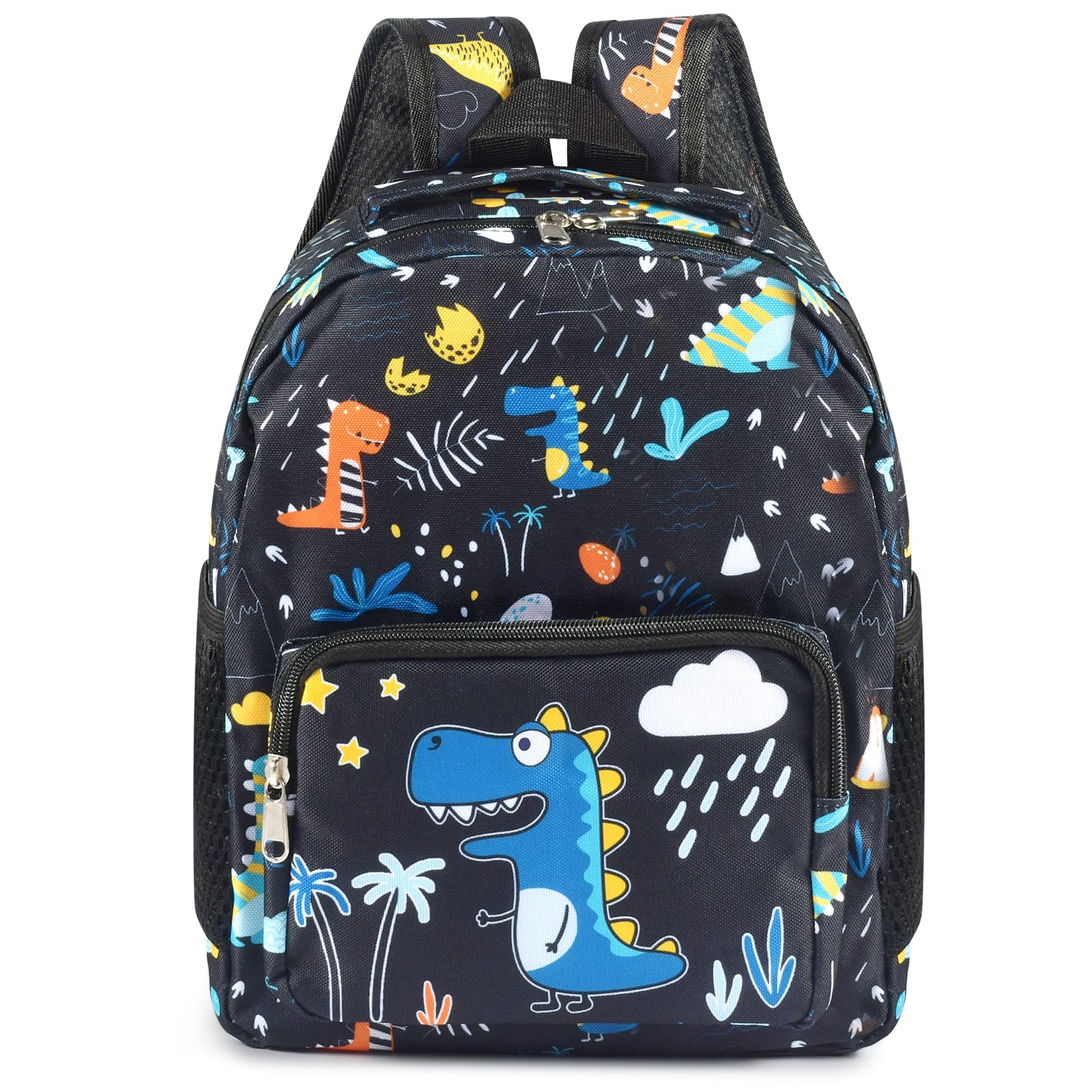 Wffeila Mochila Infantil, Mochila Dinosaurio Niño, Mochila de lona para Jardín de Infantes, Mochila de Viaje para vacaciones, mochila al aire libre para niños de 3 a 6 años
