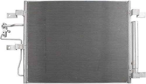 Miniatura 165 de TRQ Secador receptor de condensador de aire acondicionado compatible con Dodge Sprinter 2500 Sprinter 3500 2007-2013 Freightliner 2010-2021