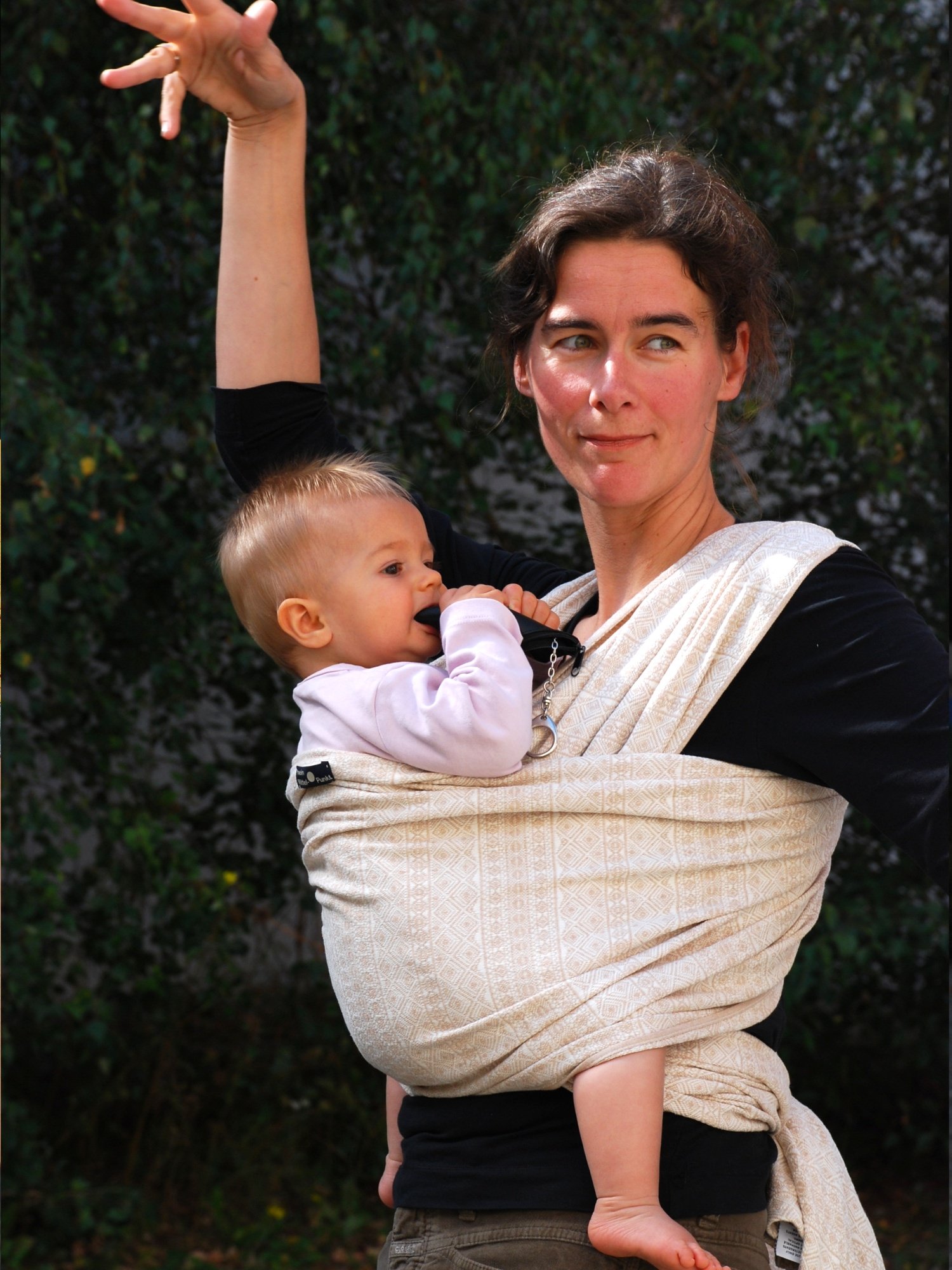 Didymos Babytragetuch, Modell Prima natur weiss, Größe 5
