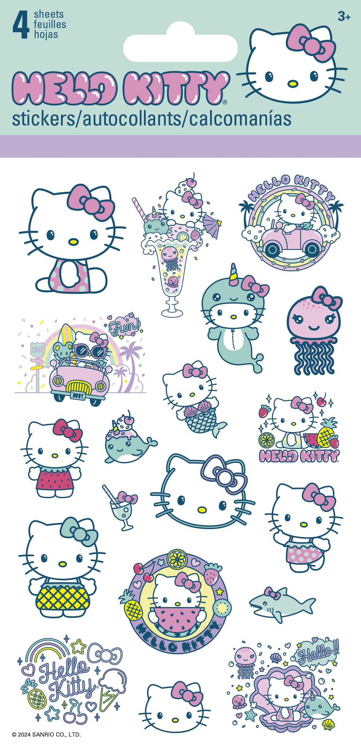 Amazon.com: Sanrio - Hello Kitty 20 - Kawaii Vacation Standard