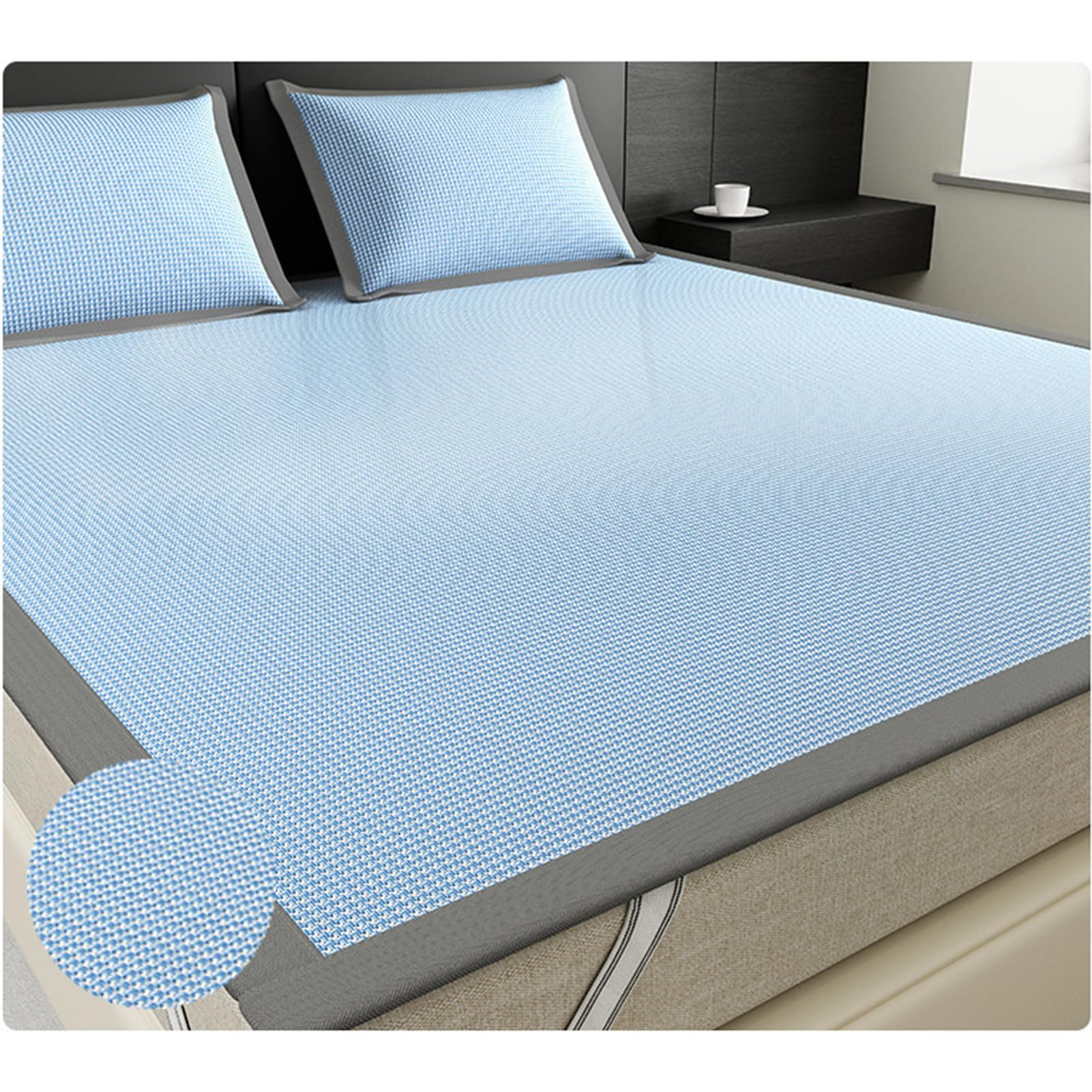 Sábanas de seda de hielo de alta calidad con tacto frío ideal para camas de hogar o de residencia