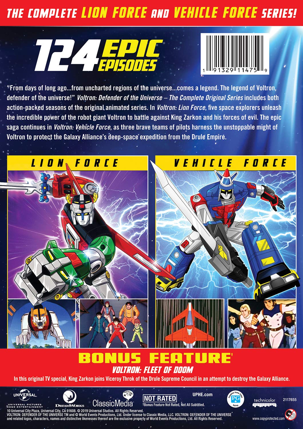 Amazon.com: Voltron: Defender of the Universe - The Complete