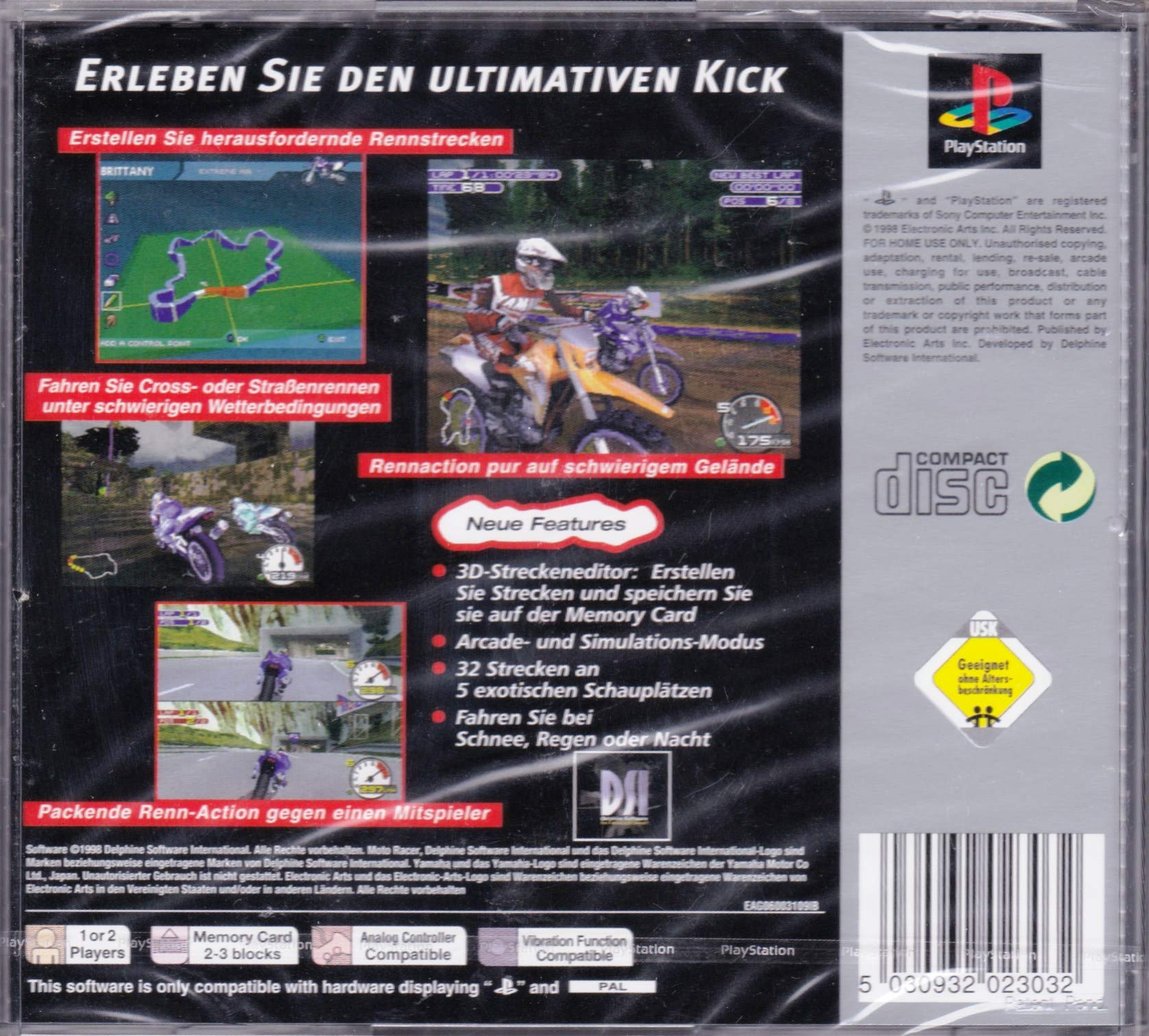 PS1 - Moto Racer 2