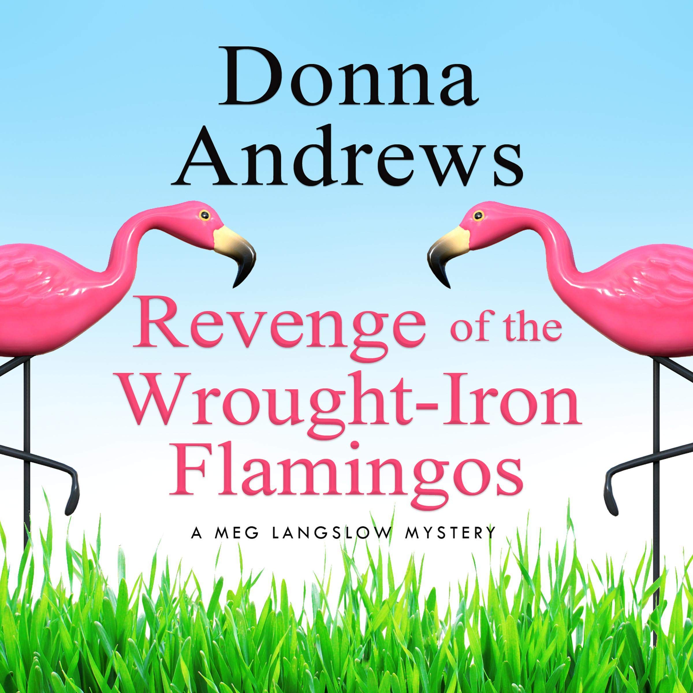 Cover art for Revenge of the Wrought-Iron Flamingos