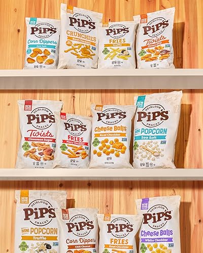 Miniatura 6 de Pipcorn - Paquete variado de aperitivos de reliquia – Paquete de 24 onzas – con bolas de queso y mini palomitas de maíz, aperitivos saludables