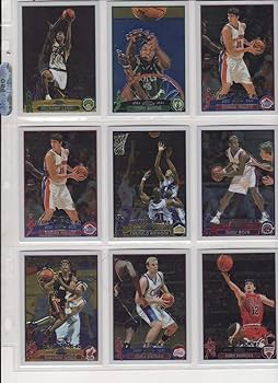 Amazon.com: 2003-04 Topps Chrome Basketball Complete Set 164 Cards