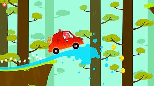 Dinosaur Car - Racing Simulator Games for Kids