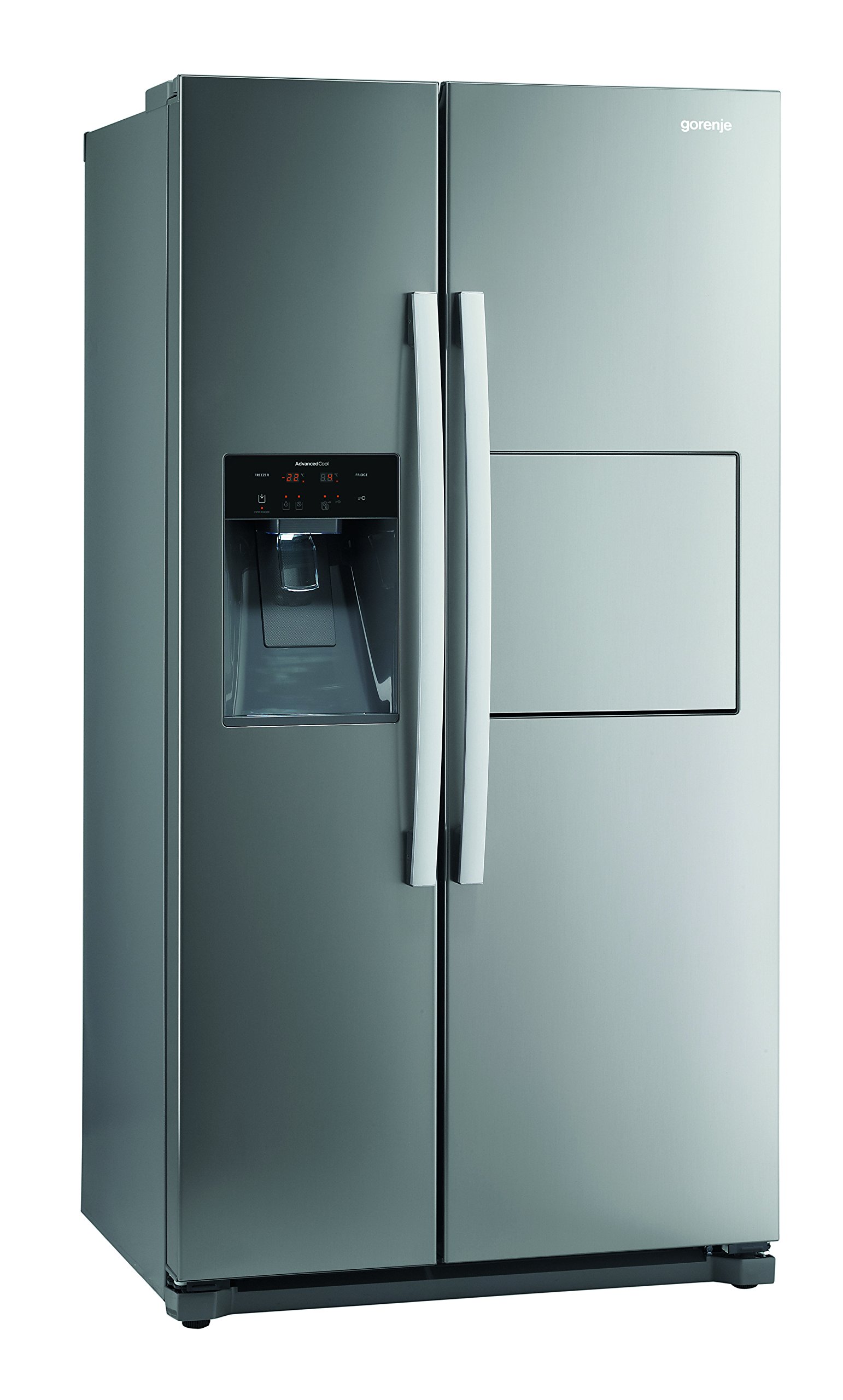Gorenje NRS9182CXB Side-by-Side, H 177 cm, NoFrost, inox Finger touch, A++ (EEK: A++)
