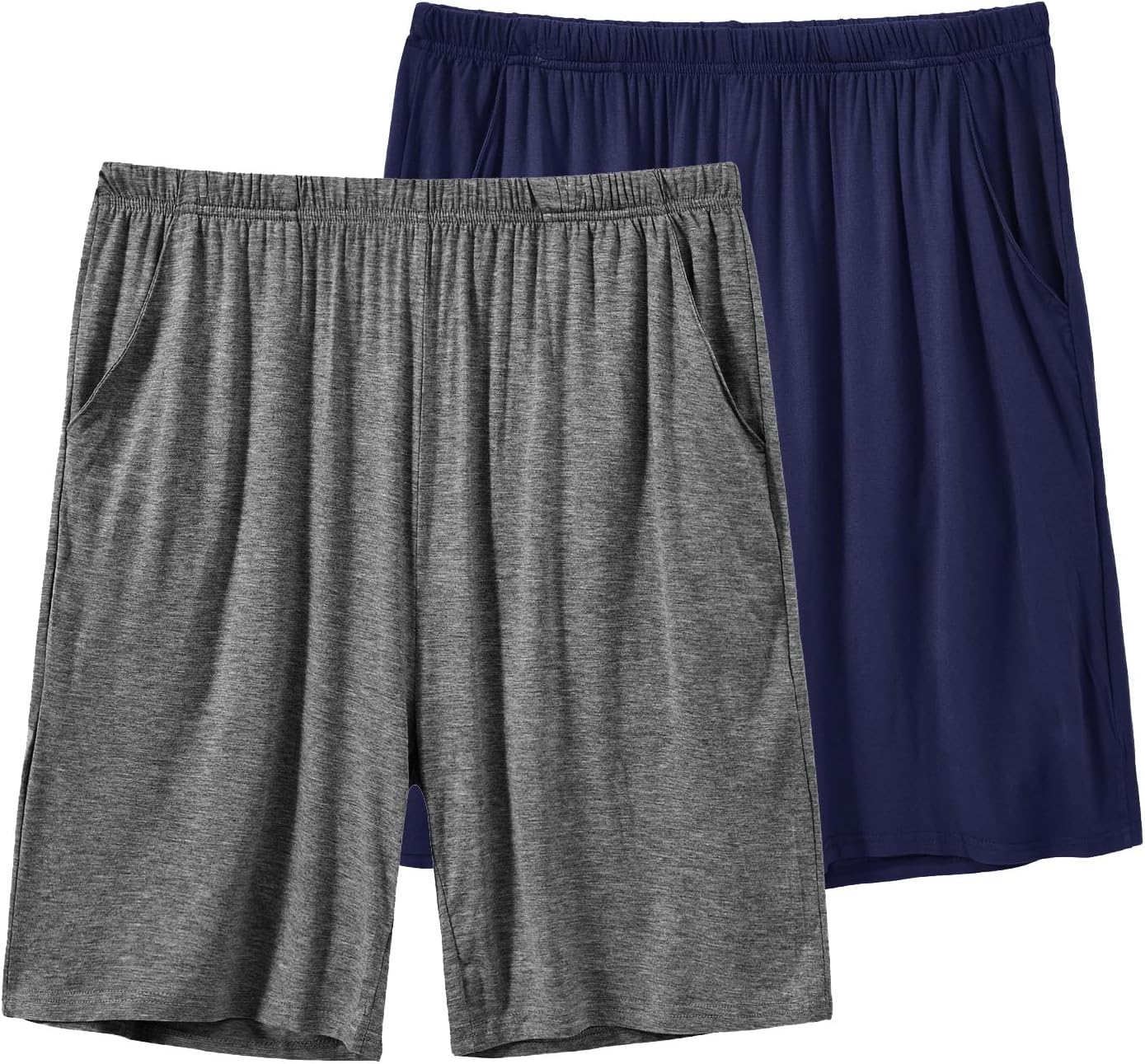 MoFizMen's Pyjama Shorts Bottoms Ultra Soft Modal Lounge Wear Shorts with Pockets