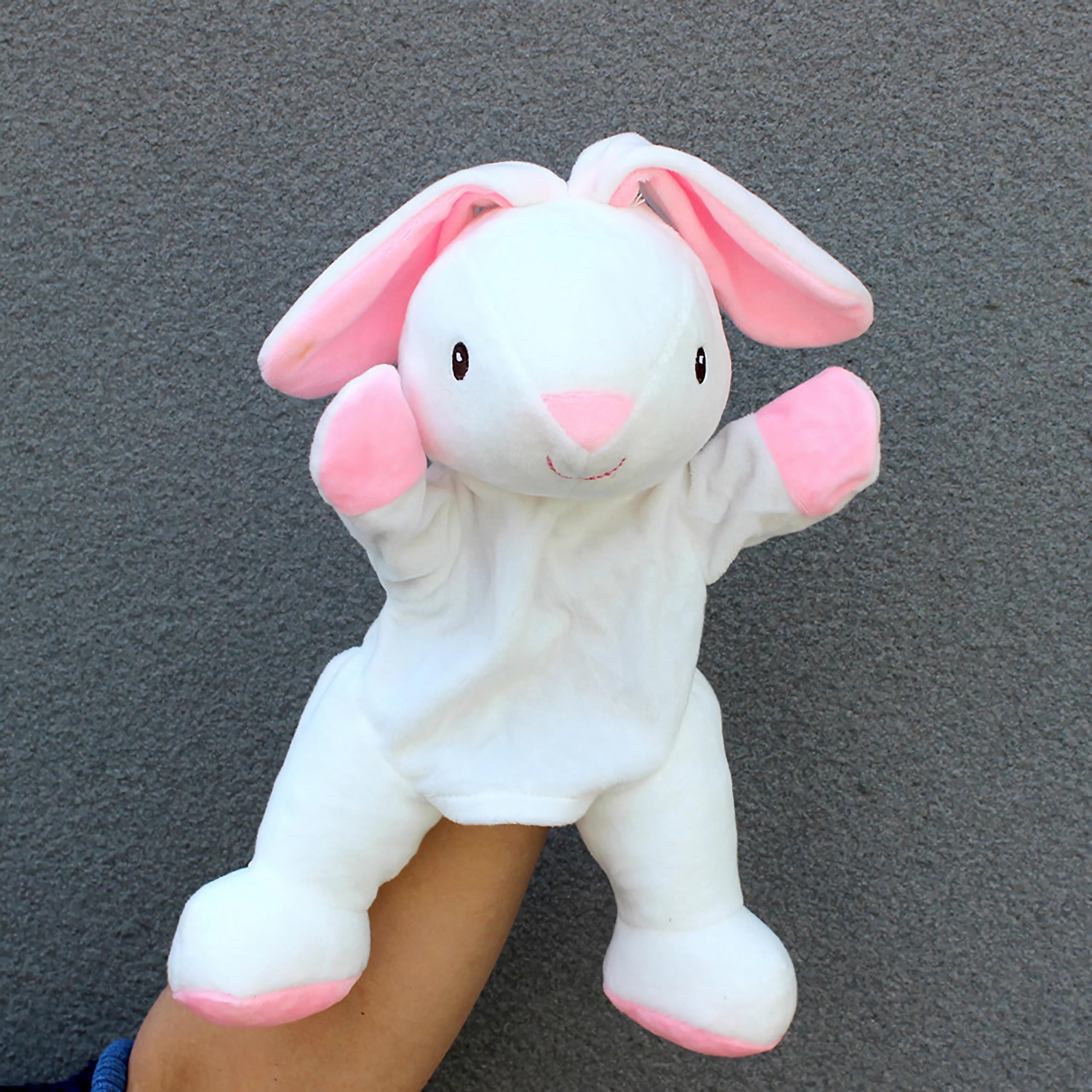 Burattini da mano per animali per bambini, neonati, inclusi lupo, tigre, leone, scimmia con le gambe, perfetti per raccontare storie, lezioni, prescolare, regali di compleanno