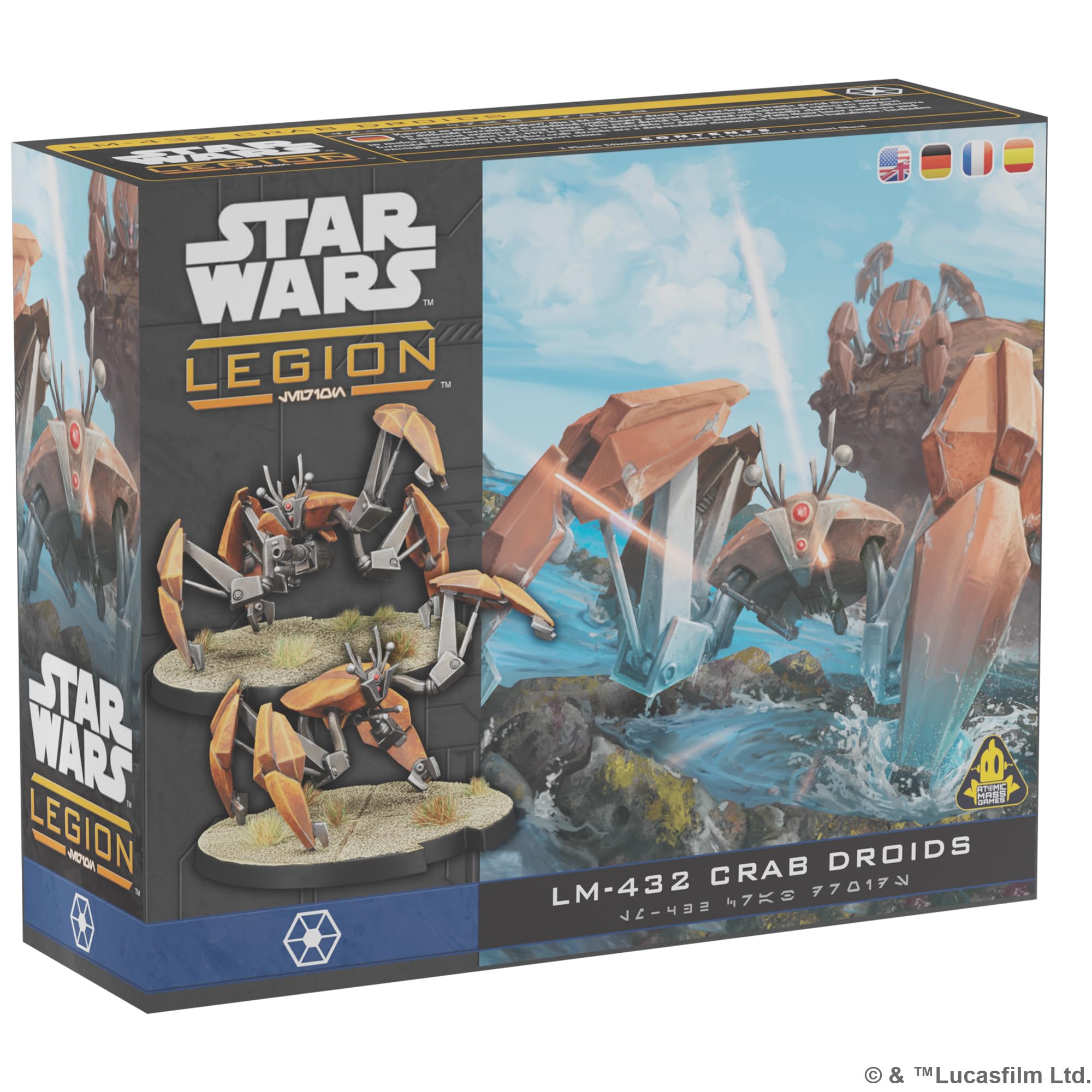 Amazon.com: Star Wars: Legion LM-432 Crab Droid Unit Expansion
