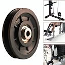 FITIFY 4-Inch Gym Pulley Wheel with Bearing and Bush – Silent Smooth Rotation, Perfect for Cable Machine Replacement and Upgrades (4) gallery image