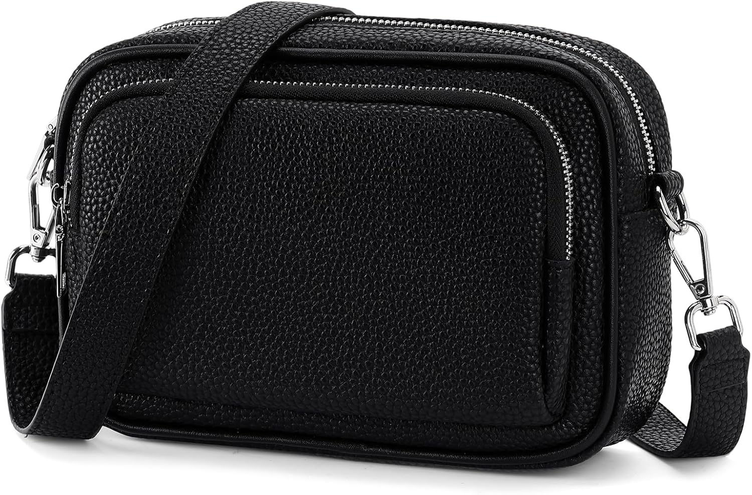 SENDEFN Crossbody Bags for Women Small Square Bag Trendy PU Leather Purses and Handbags