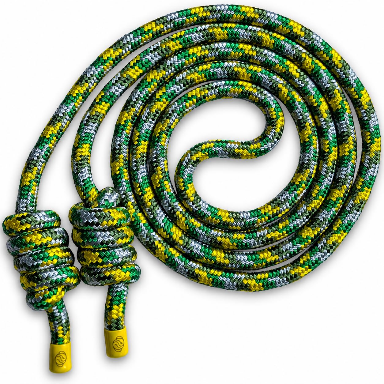 Ropii Rope Flow Seil | gewichtetes Flow Rope aus Soft-Polyester für Mobility, Koordination | handgeknotet | 3 Gewichte: ca. 380 g, 500 g, 1 kg | Designed in Berlin