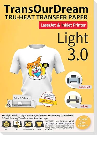 T shirt transfer paper laser printer Clearance