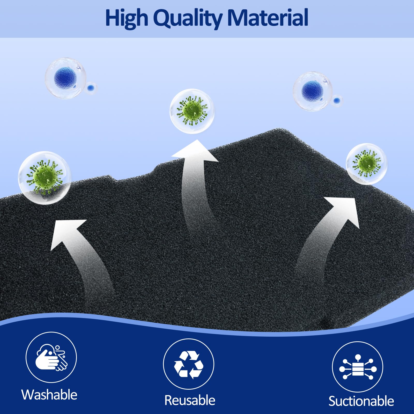 Alternatief 2964840100 Filter 245x155mm 3 stuks (D