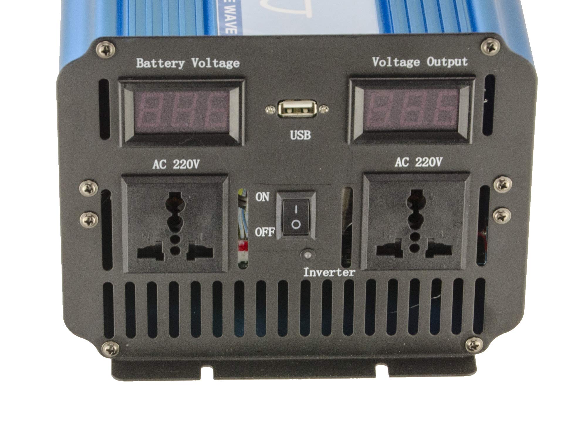 KALEA-INFORMATIQUE Convertidor de tensión de 24V de Entrada a 220V con Onda Pur Sinus. Potencia Continua 1500 Watts, Potencia Pico 3000W