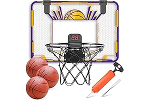 Indoor Basketball Hoop for Kids - Slam Dunk at Home!