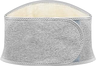 Healifty Kidney Warmer Kidney Protection Back Warmer Heat Belt Elastic Belly Waist Support Size M