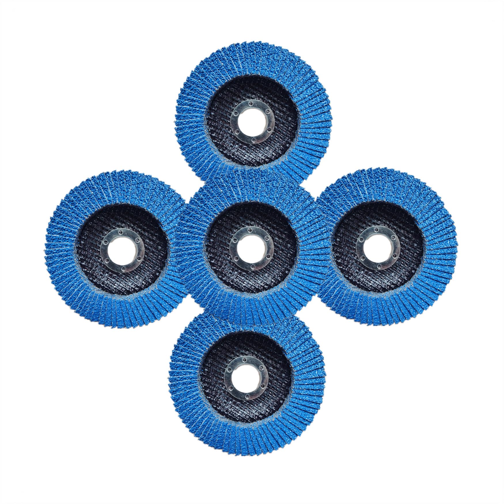 Zirconia Flap Discs for Angle Grinder - 5 Pack -15