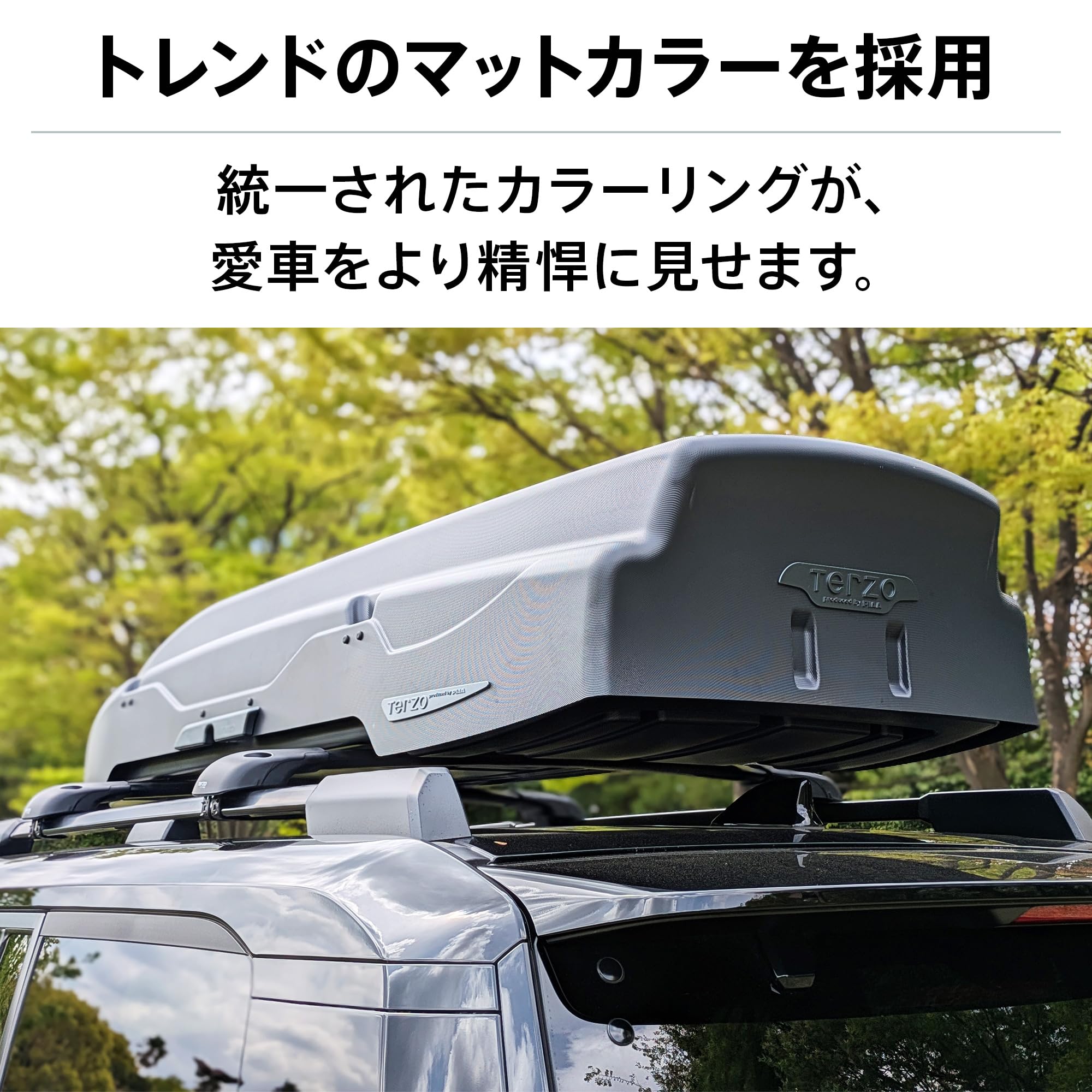 Amazon.co.jp: Terzo テルッツォ (by PIAA) ルーフボックス 大容量 