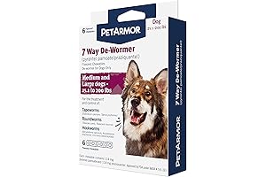 Protect Your Pup: PetArmor 7-Way De-Wormer for Canine Companions