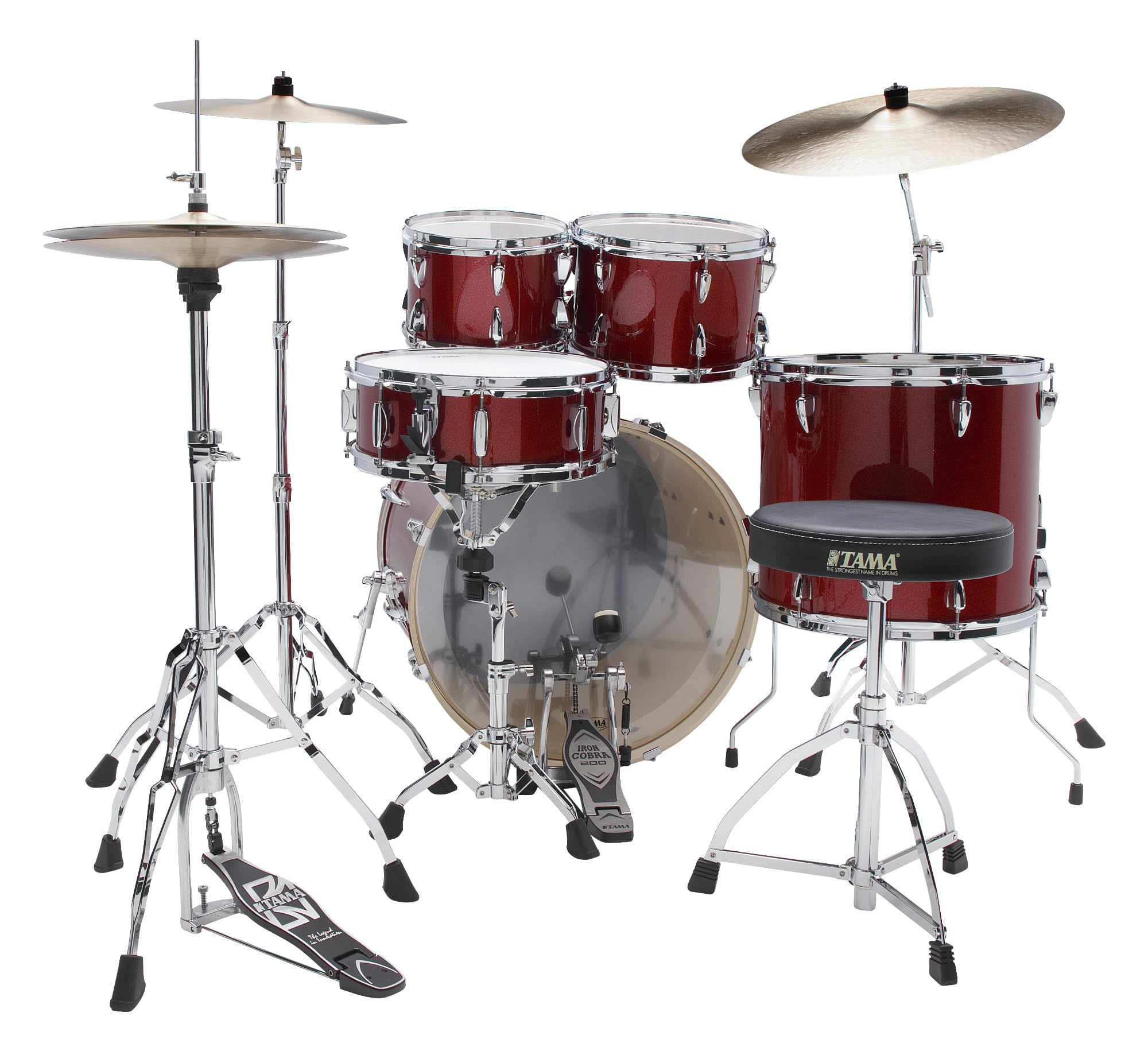 Tama IP52H6W-BRM Imperialstar 5-Piece Drum Kit (Burnt Red Mist)