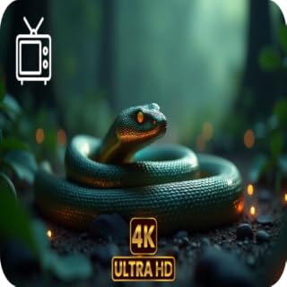 Snake Screensaver – Hypnotic Slithering Serpent Display for Fire TV