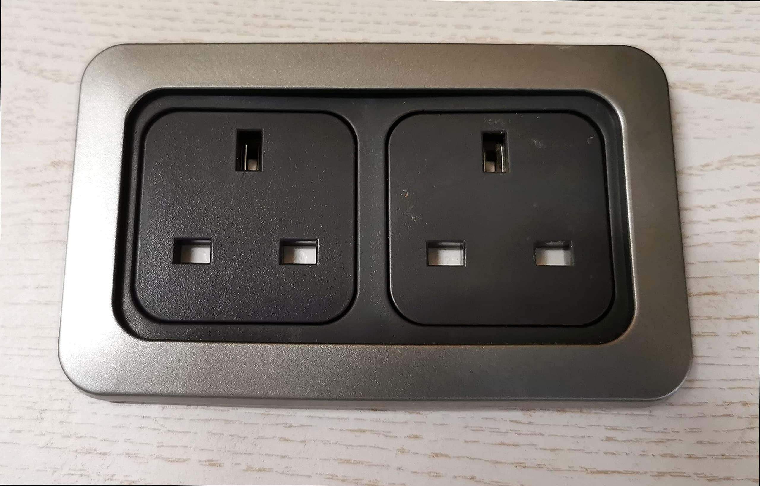 Buy RT DeZigns Campervan 240v Socket, Twin CLine 240v Socket Set, 2 x