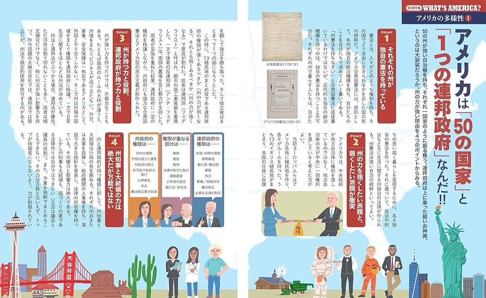 地図でスッと頭に入るアメリカ50州 | 昭文社 出版 編集部