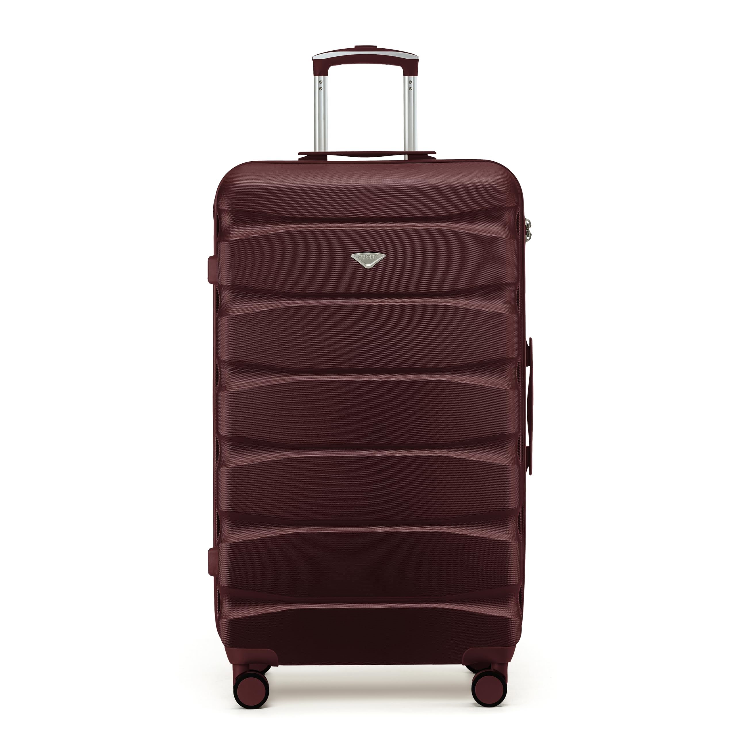 Flight Knight Lightweight 4 Wheel ABS Hard Case Medium Suitcase Approved for Over 100 Airlines Including easyJet, British Airways, Ryanair, Jet2, Emirates & Many More - Check-in Medium Size 25" — view 108
