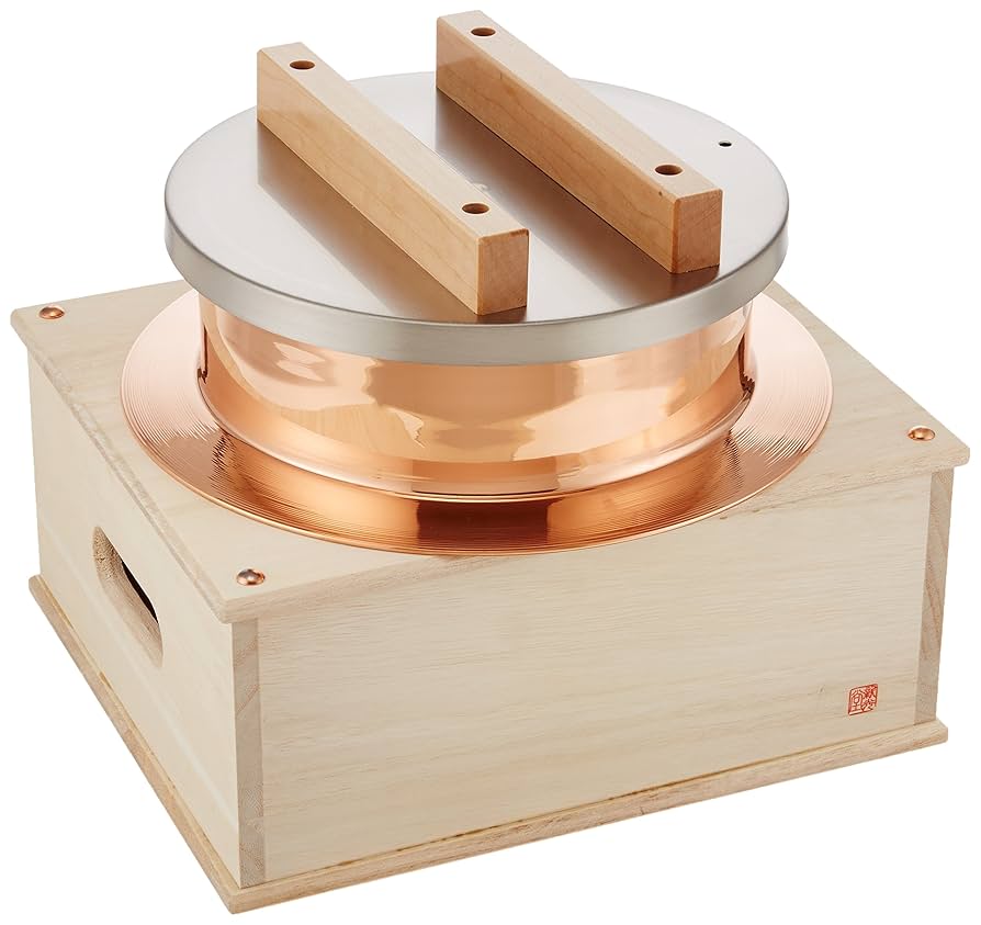 Amazon｜新光金属 ご飯鍋 釜 素銅 3~5合炊き ごはんはどうだ 受