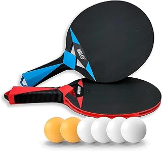 KETTLER Halo X Outdoor 2 Player Table Tennis Bundle