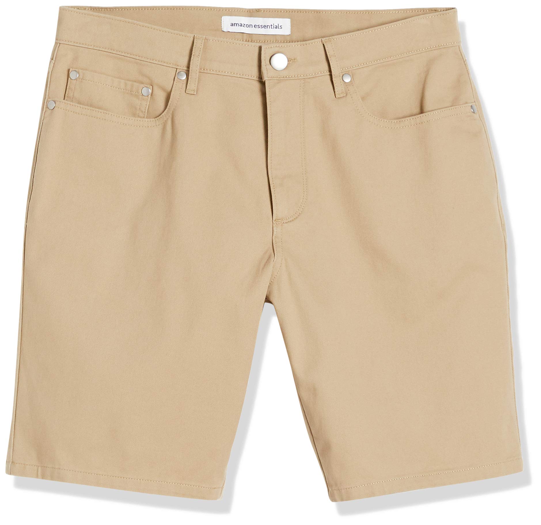 Amazon Essentials Men's Straight Fit 9“ (23cm) Stretch 5-Pocket Jean Shorts — view 6