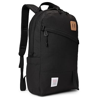 Topo Designs Daypack Classic Backpack Bags Black/Black/Black 1, Leather/Nylon