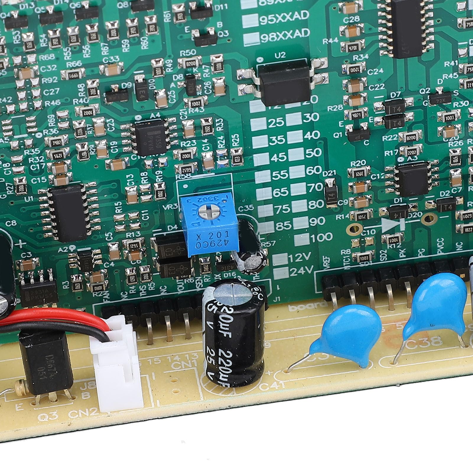 Jiawu Convertitore di per WF 8955 MBA 12V 55Amp Caricatore Intelligente a 3 Stadi Gruppo Scheda Principale per Batteria al Litio Sigillata per con Protezione da Sovracorrente