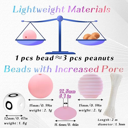 Miniatura 4 de Anourney Clip para chupete personalizado para niños y niñas, clip de silicona para cochecito con nombre, bonito y duradero, juguete para chupete y