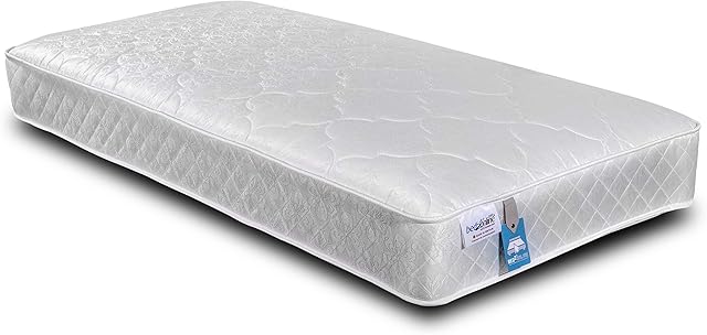BEDZONLINE Single Mattress, 3ft Memory Foam Mattress, Sprung Single Mattress With Memory Foam And A Deluxe Knitted Micro Quilted Stretch fabric sprung Mattress