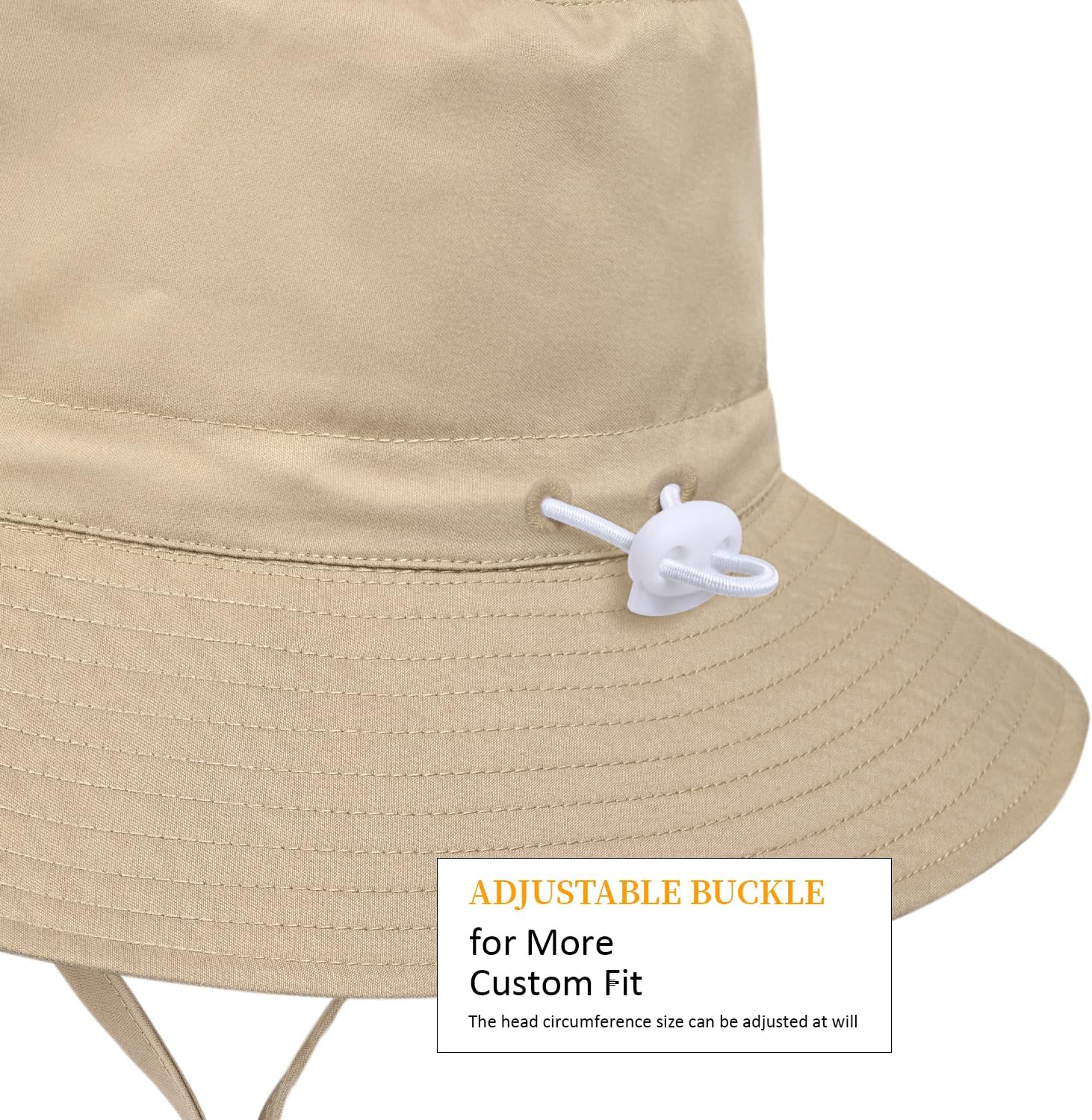 Women Wide Brimmed Sun Hat,Summer Foldable Beach Bucket Hat with UV Protection for Women Young Girls - Image 5