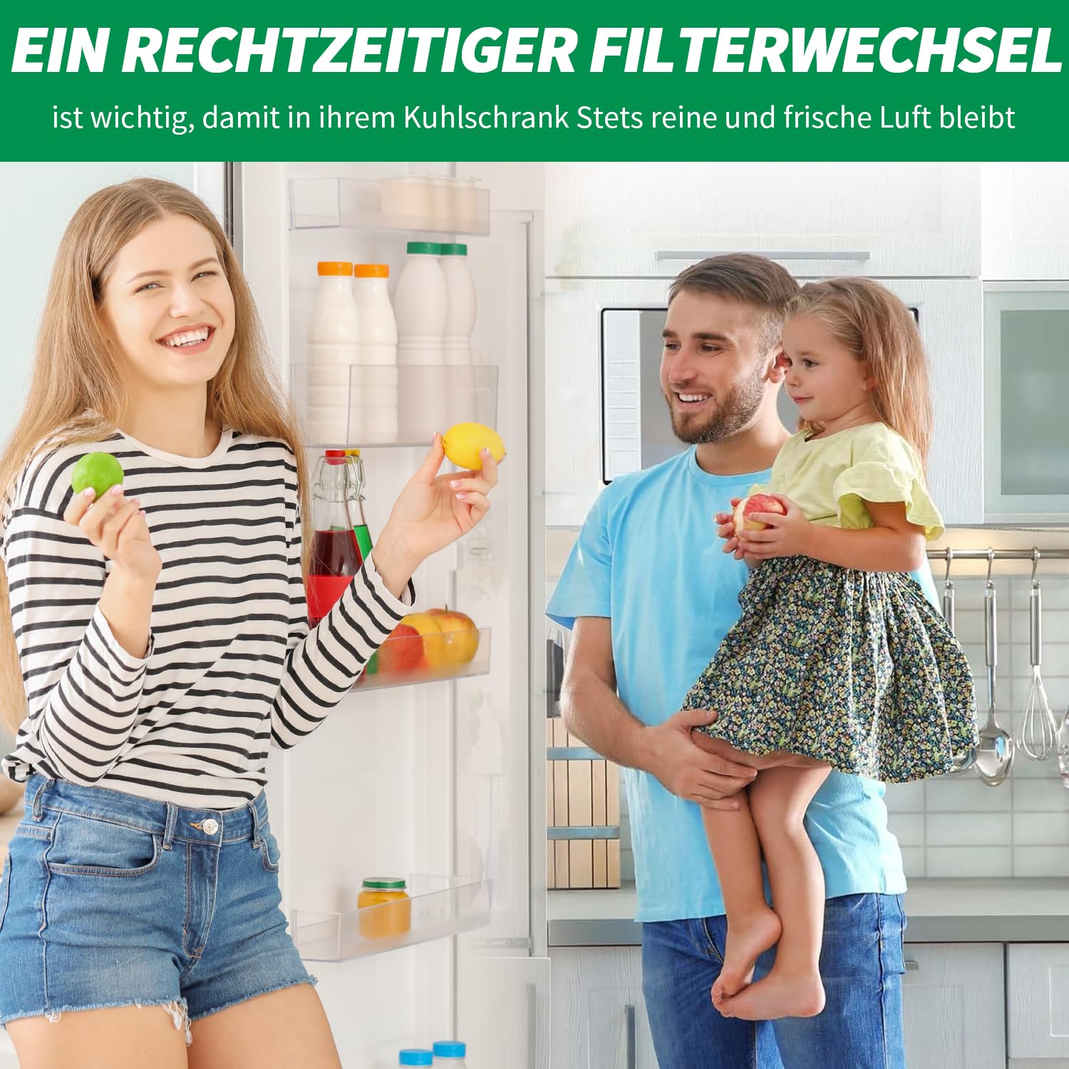 2 filtros Fresh Air para frigorífico Liebherr, compatible con 9096989, 9882460, 988246000, sustituye a 7440021-00, filtro de carbón activo para aire limpio y olor fresco en el frigorífico