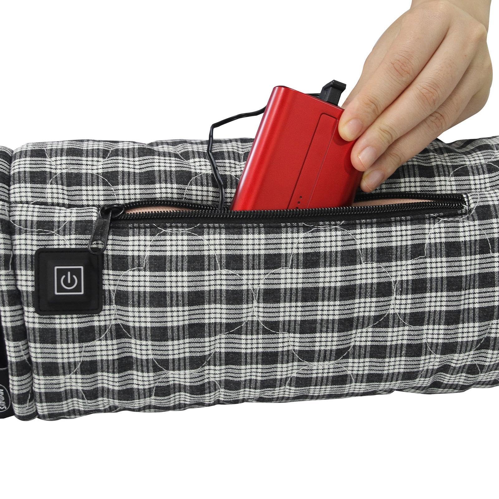 Scaldamani elettrico, con batteria ricaricabile, ricaricabile tramite USB, lungo di riscaldamento, scaldamani portatili, scaldamani invernali per donne, uomini, Raynauds, caccia, golf, campeggio | Riscaldatori riscaldanti per fotografia all'aperto, campeg