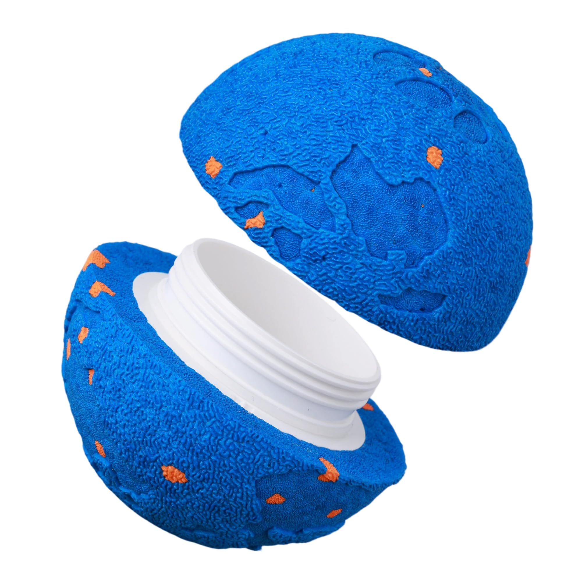 pet prime Replacement Shell for Interactive ETPU Dog Ball Toy - Blue ETPU Outer Case ONLY (Spare Ball Shell)