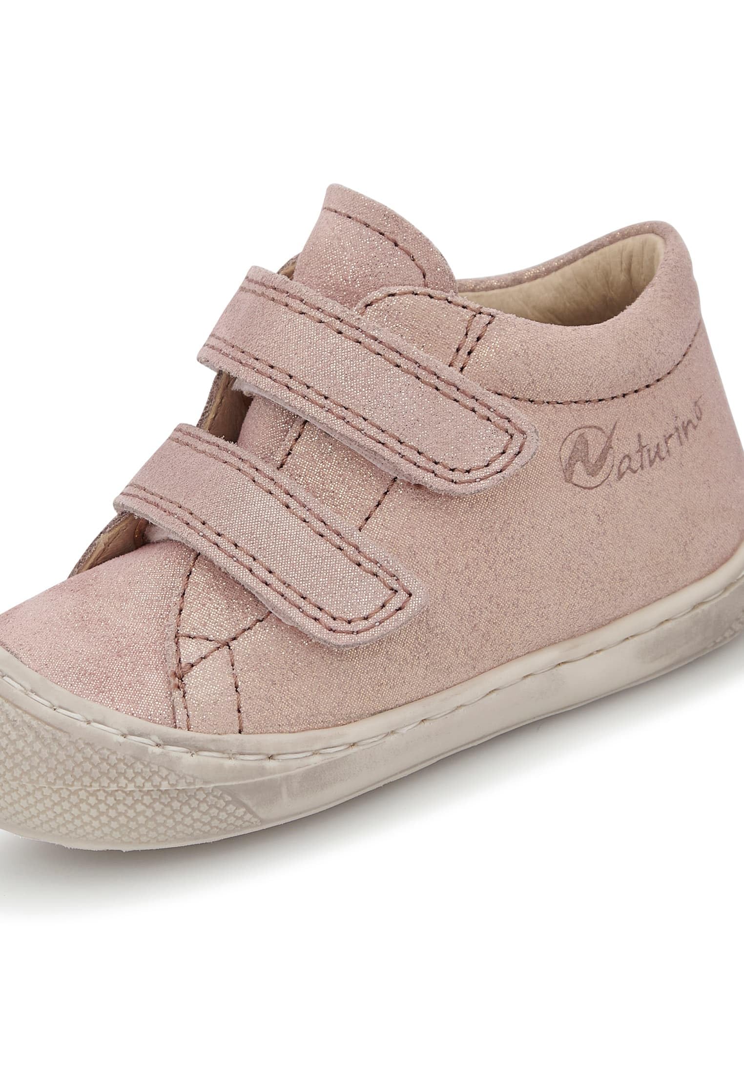 Naturino Scarpine Primi Passi in Suede Glitterato