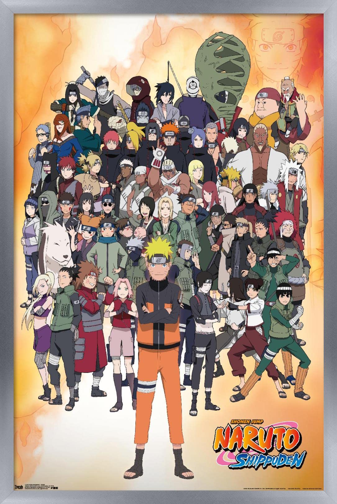 【新品】NARUTO ポスターコレクション 
8枚入り（コンプリート） Amazon.co.jp: Trends International ナルト 疾風伝 - グループ