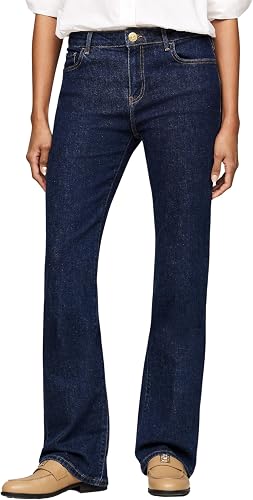Tommy Hilfiger Vaqueros Mujer Bootcut, Azul (Cler), 24W/28L